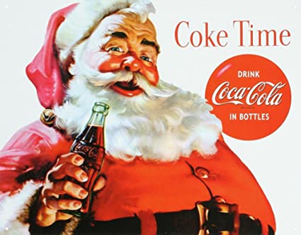 Coca Cola non è l’artefice del Babbo Natale rosso, ma sicuramente gli ha cambiato l’abito